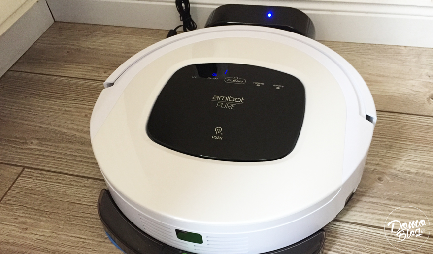 Test du robot aspirateur Amibot Pure H2O - Blog Domadoo