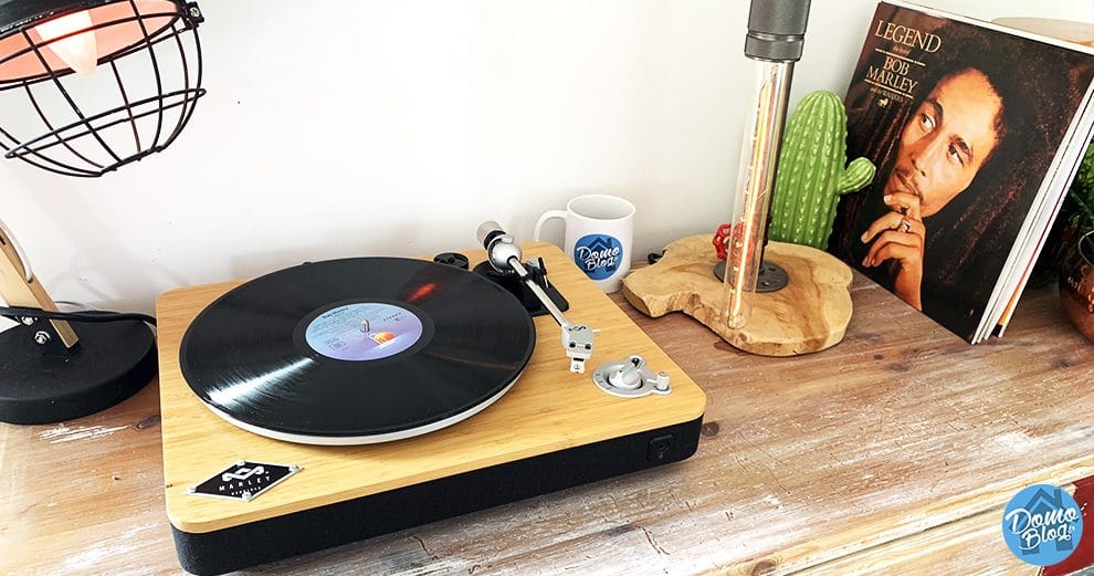 Test de la platine vinyle Bluetooth vintage House of Marley Stir It Up