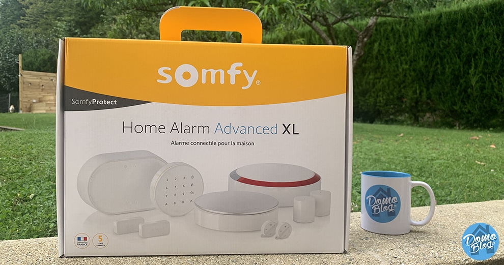 Alarme maison sans fil connecté SOMFY Home alarm XL pas cher