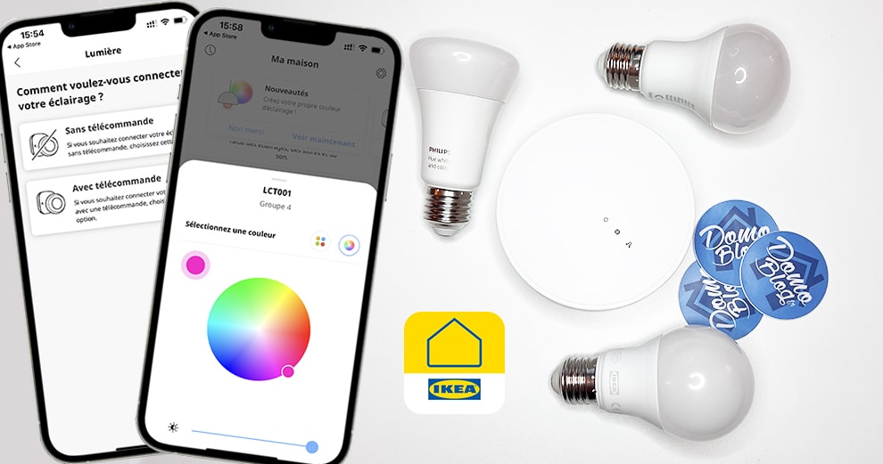 domotique Ikea Tradfri : Il est enfin possible d'ajouter une ampoule sans  télécommande et choisir la couleur sans limite