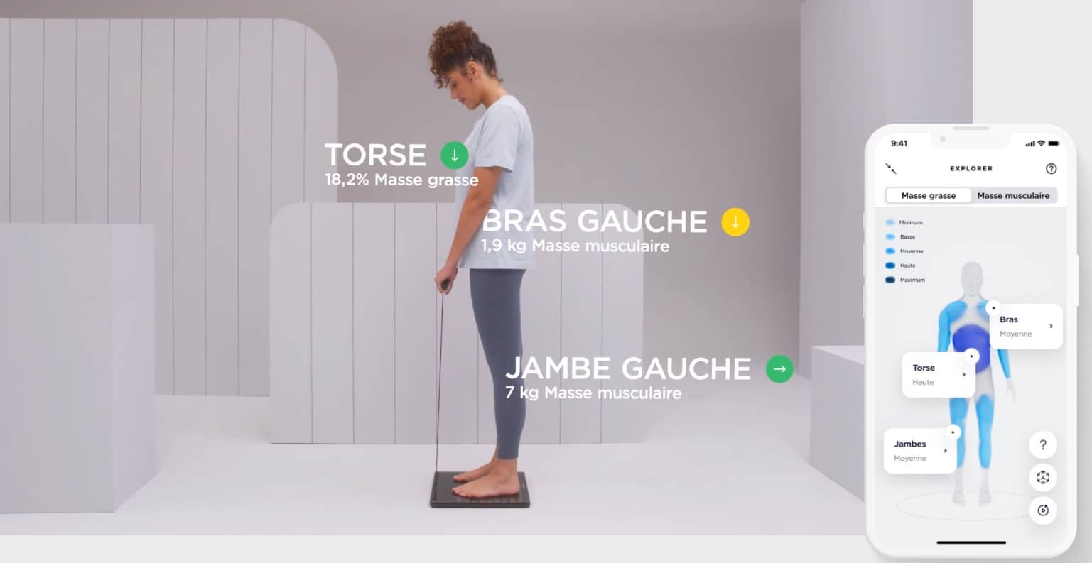 SMART BODY ANALYSER PESE PERSONNE CONNECTE WITHINGS