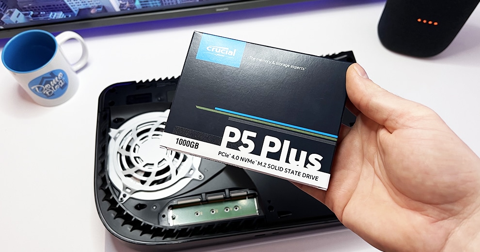 Parfait pour la PS5, le SSD Crucial P5 Plus de 2 To est encore à son