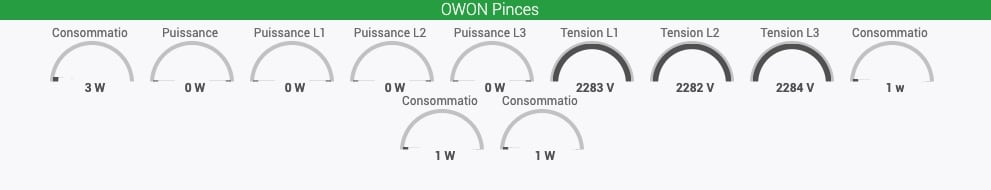 OWON - Compteur consommation électrique Zigbee monophasé/triphasé