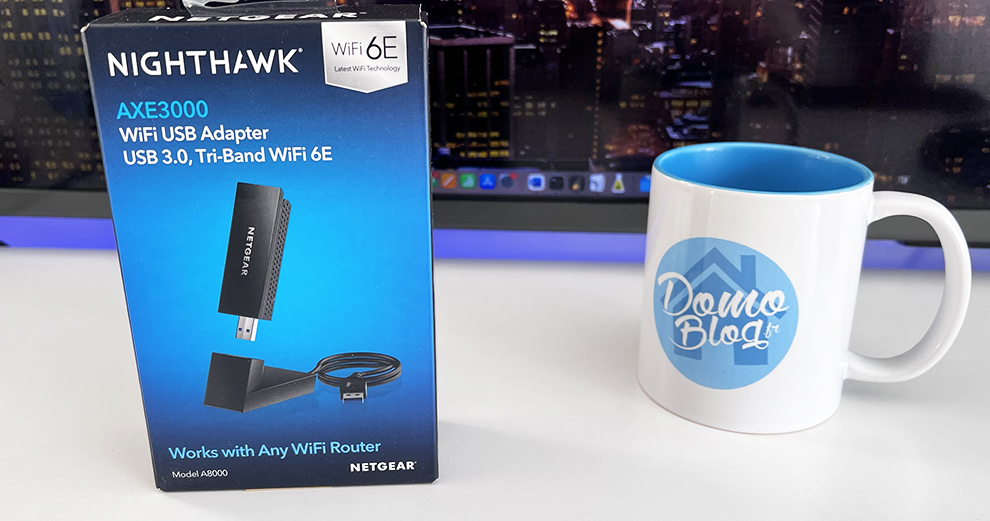 Accélérez simplement la connexion de votre PC avec le dongle Wi-Fi 6E  Netgear Nighthawk AXE3000